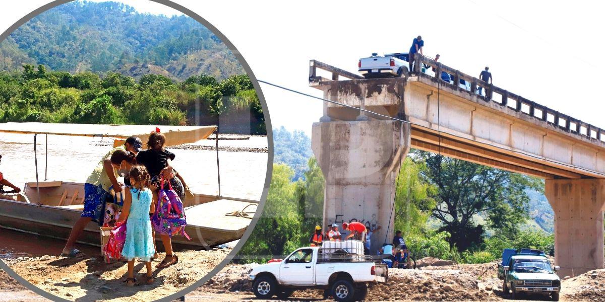 Listo plan para reconstruir puentes destruidos por Eta y Iota