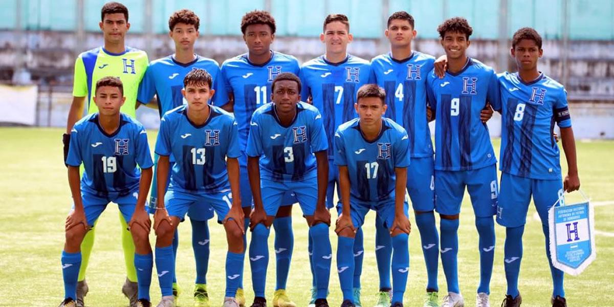 Sub-17 de Honduras logra su primer triunfo en triungular disputada en Guatemala