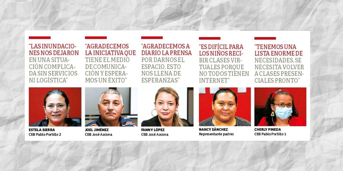 LA PRENSA inicia campaña de apoyo a escuelas destruidas