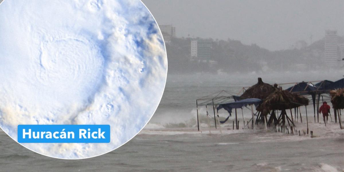 Huracán Rick tocará tierra mañana como categoría 2 en costas del Pacífico mexicano