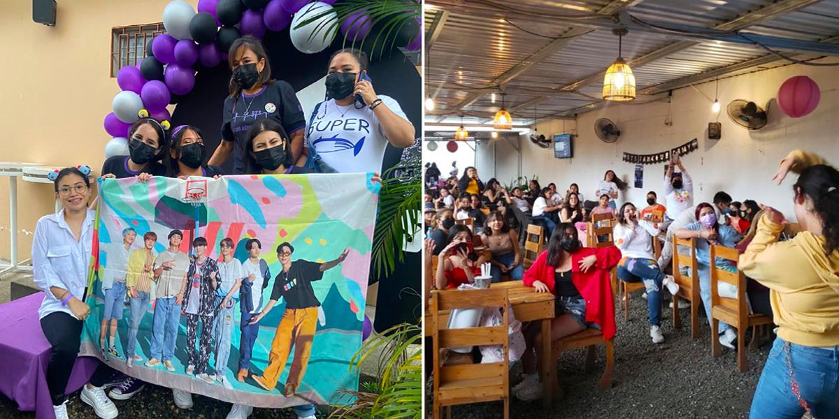 El “BTS Fanclub Army” del grupo musical BTS se reunieron la semana pasada en el restaurante Carnívoros de San Pedro Sula para compartir una tarde llena de música, diversión y obvio, mucho K-Pop. 