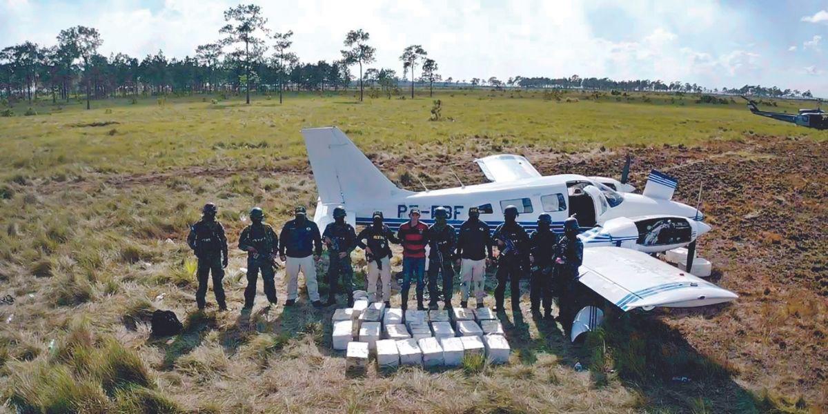 En avioneta venían 440 kilos de cocaína desde Venezuela