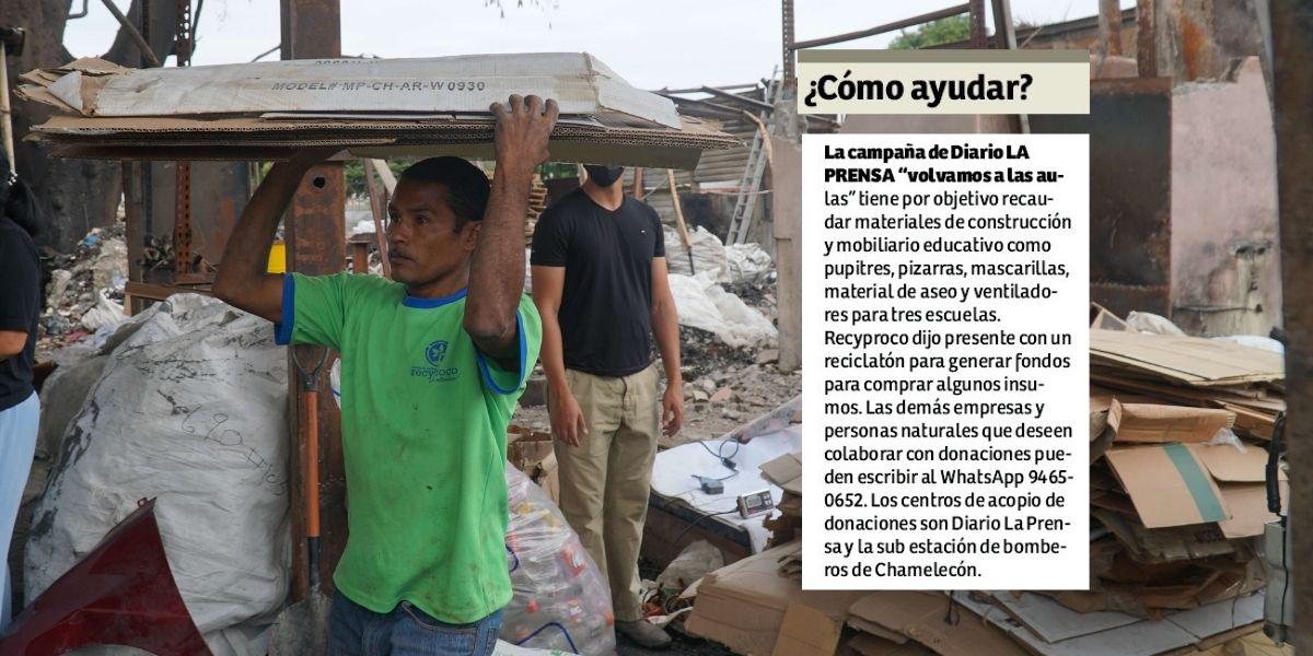 Reciclatón para ayudar a escuelas de Chamelecón será el 1 de abril en SPS