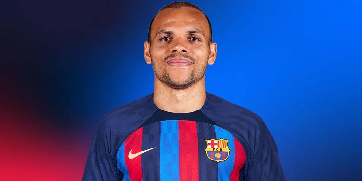 El Barça anuncia la rescisión de contrato de Martin Braithwaite