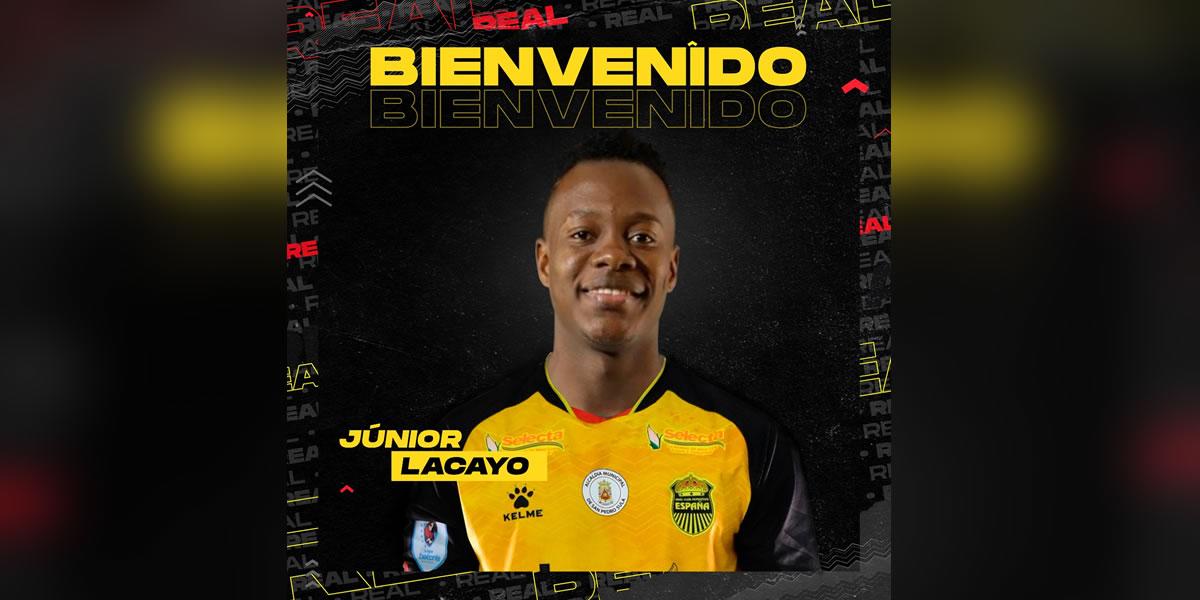 Oficial: Real España anuncia el fichaje del delantero hondureño Júnior Lacayo