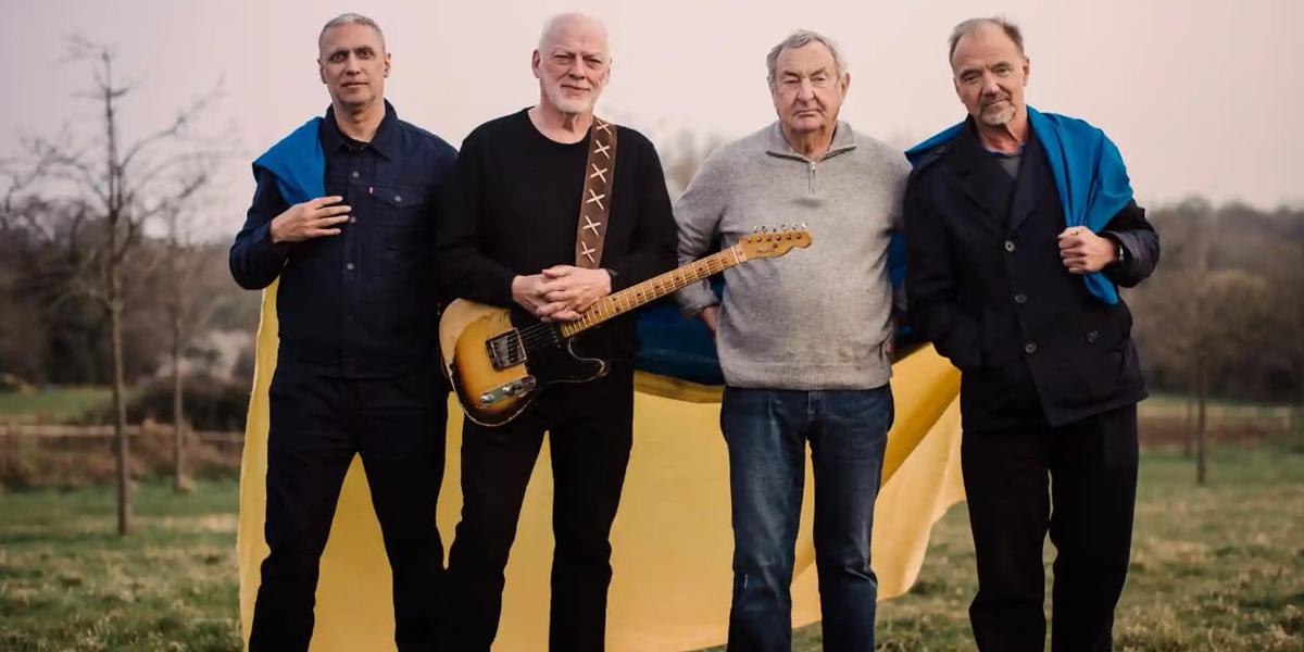 Pink Floyd lanza un nuevo tema tras 28 años para apoyar al pueblo ucraniano