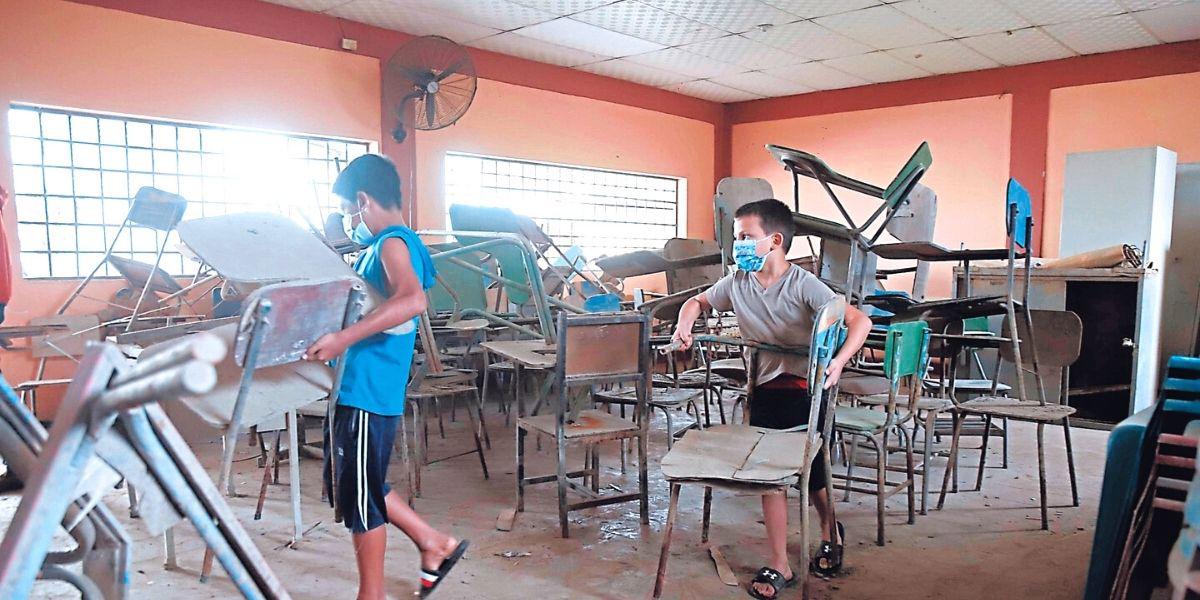 Primeras donaciones a escuelas de Chamelecón llegan el sábado
