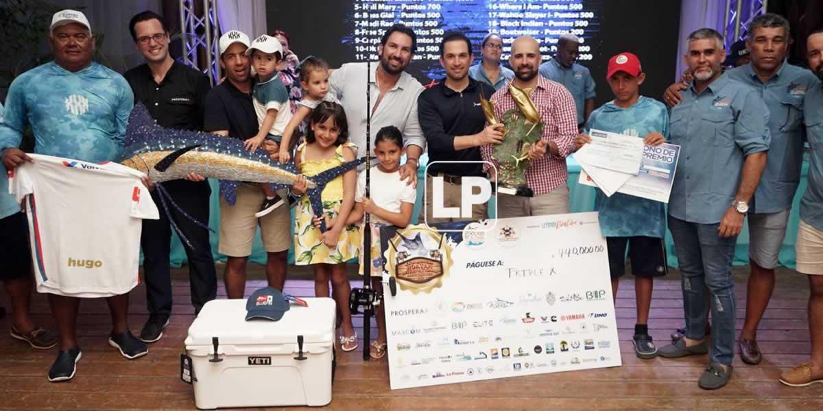 La embarcación Triple X se baja a Barana y se lleva el metálico en el Torneo Internacional de Pesca de Roatán 2022