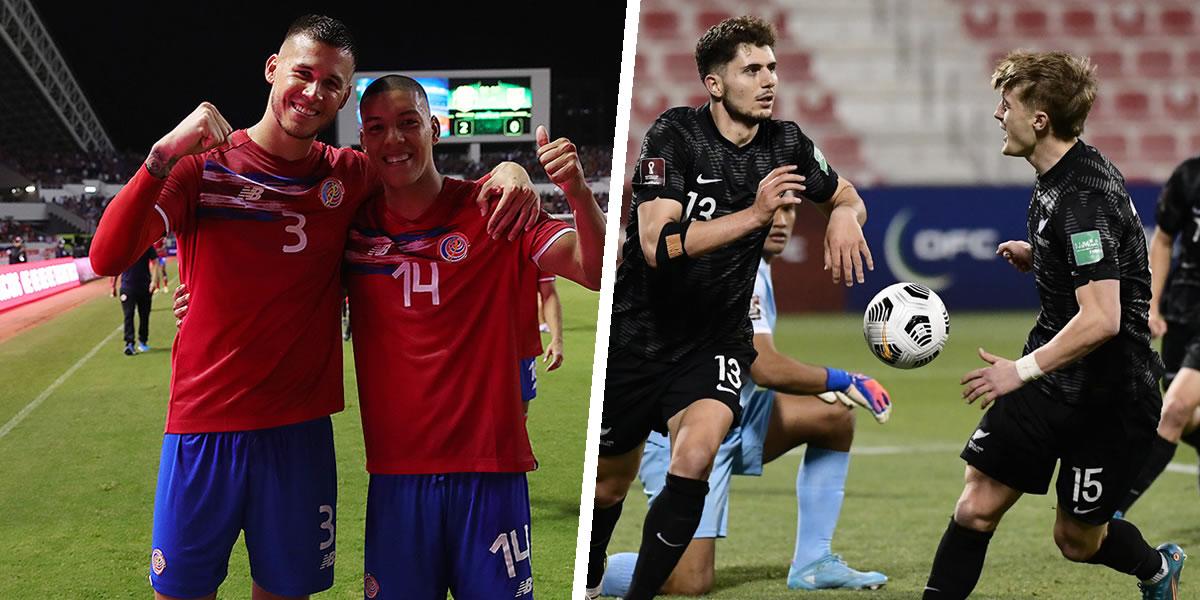Fecha, sede y formato: Costa Rica enfrentará a Nueva Zelanda en el repechaje para el Mundial de Qatar 2022