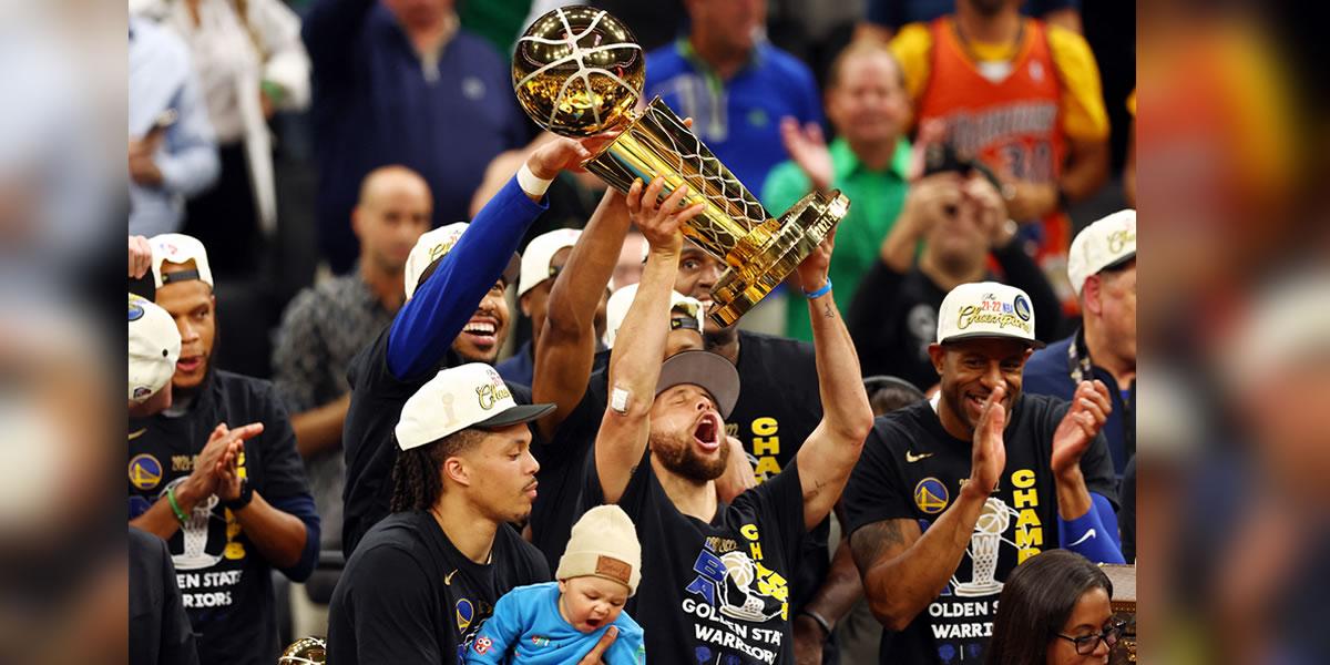 Los Warriors, campeones de la NBA tras ganar a los Celtics en las Finales con otra exhibición de Stephen Curry