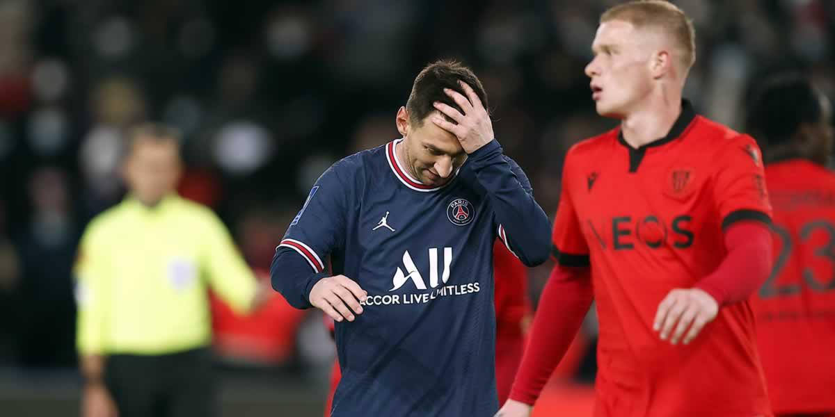 PSG paga la resaca del Balón de Oro y tropieza contra Niza en la Ligue 1