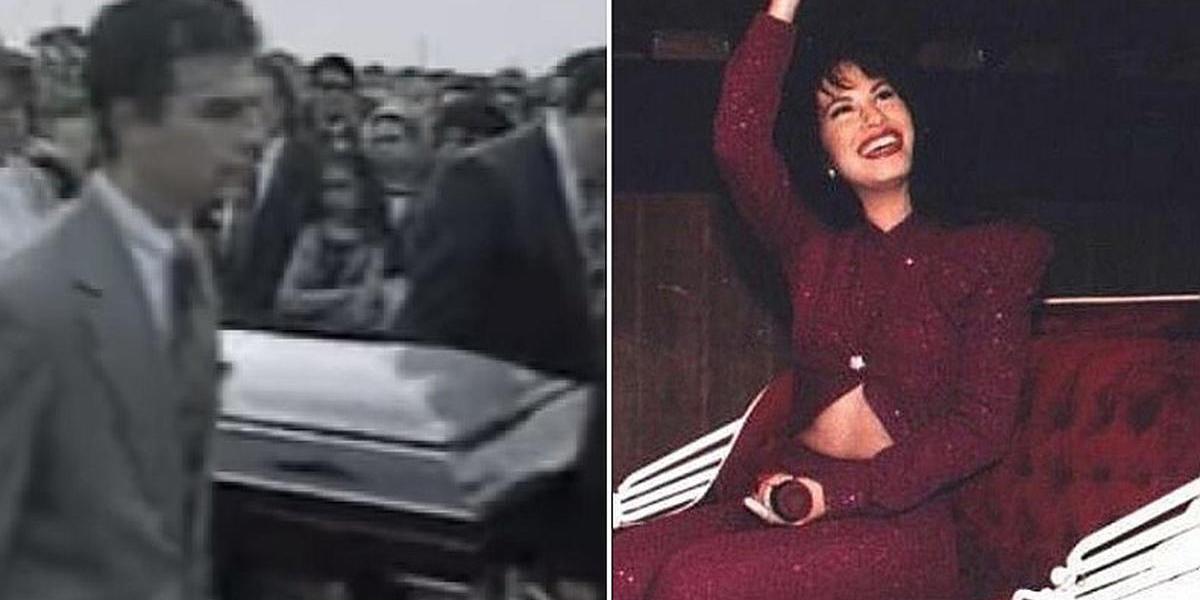 Revelan video de supuesto “fantasma” en funeral de Selena Quintanilla