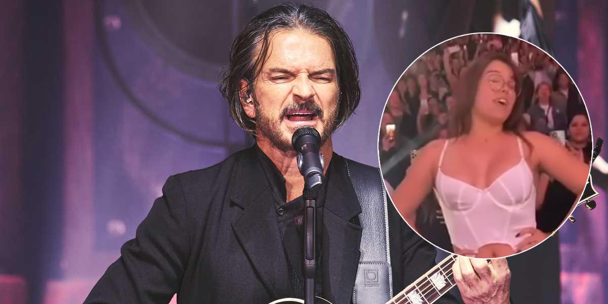 Virales: Mujer se quita la ropa en pleno concierto de Ricardo Arjona