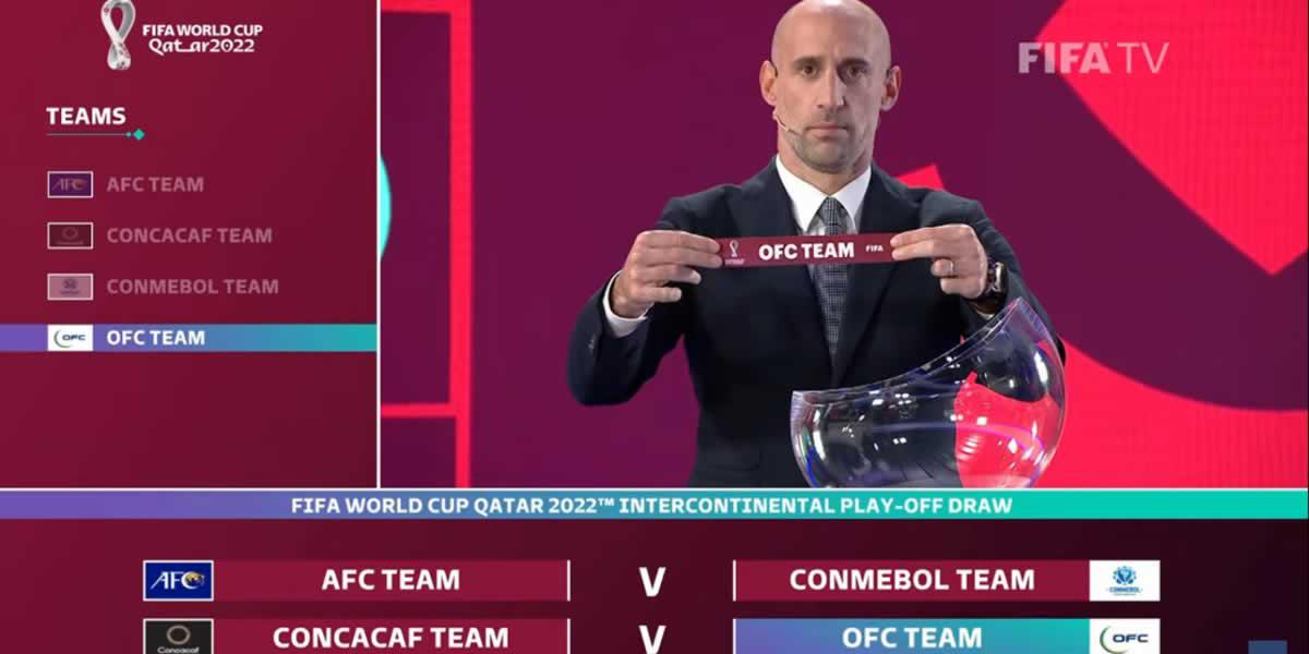Representante de Concacaf ante rival de Oceanía en repechaje al Mundial de Qatar-2022