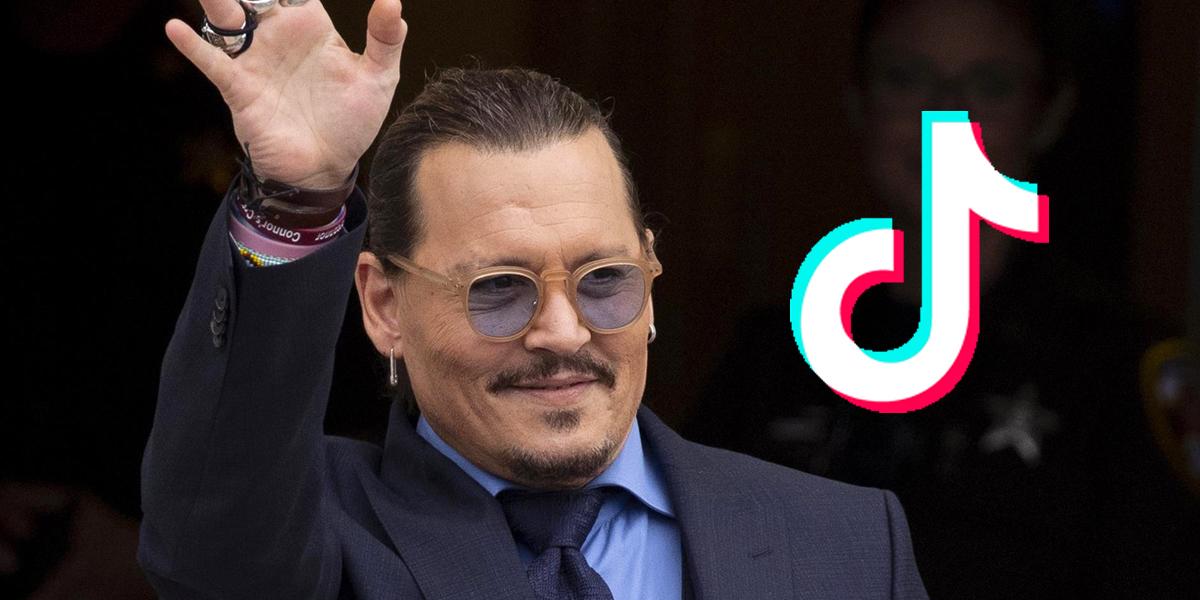 Johnny Depp logra en apenas 24 horas 7,4 millones de seguidores en TikTok