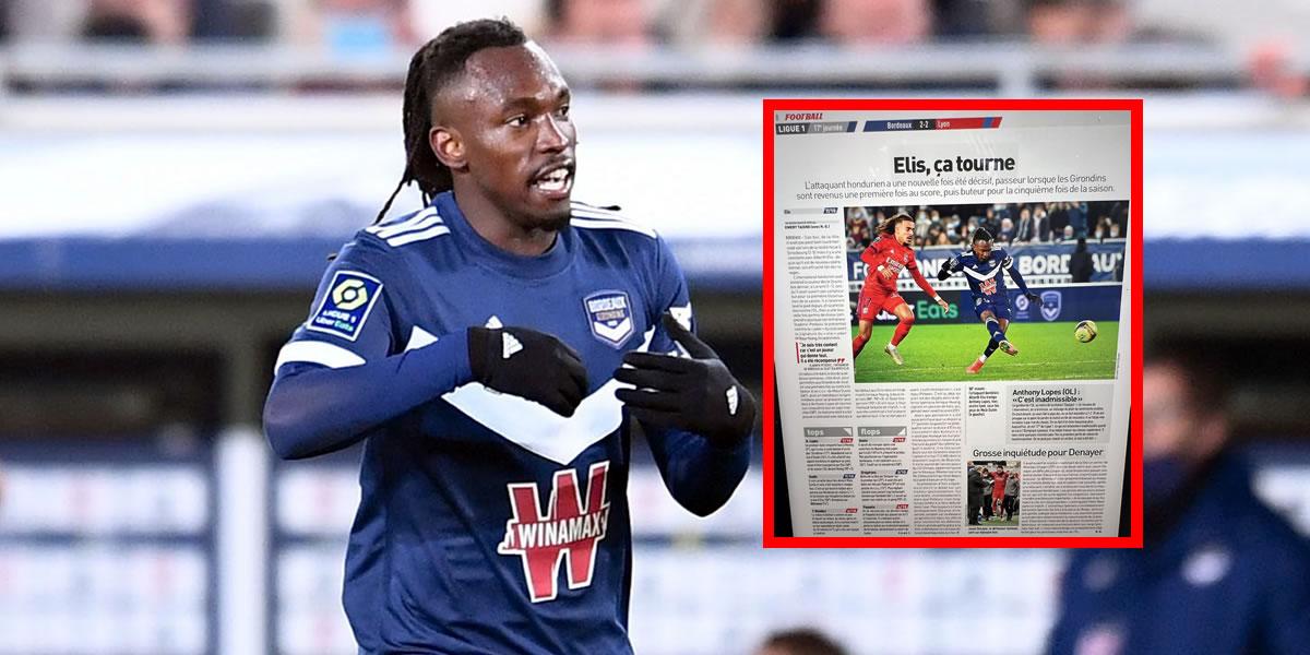 Alberth Elis vuela y ruge en Francia: “Decisivo, eficacia y un buen potencial para el Burdeos”