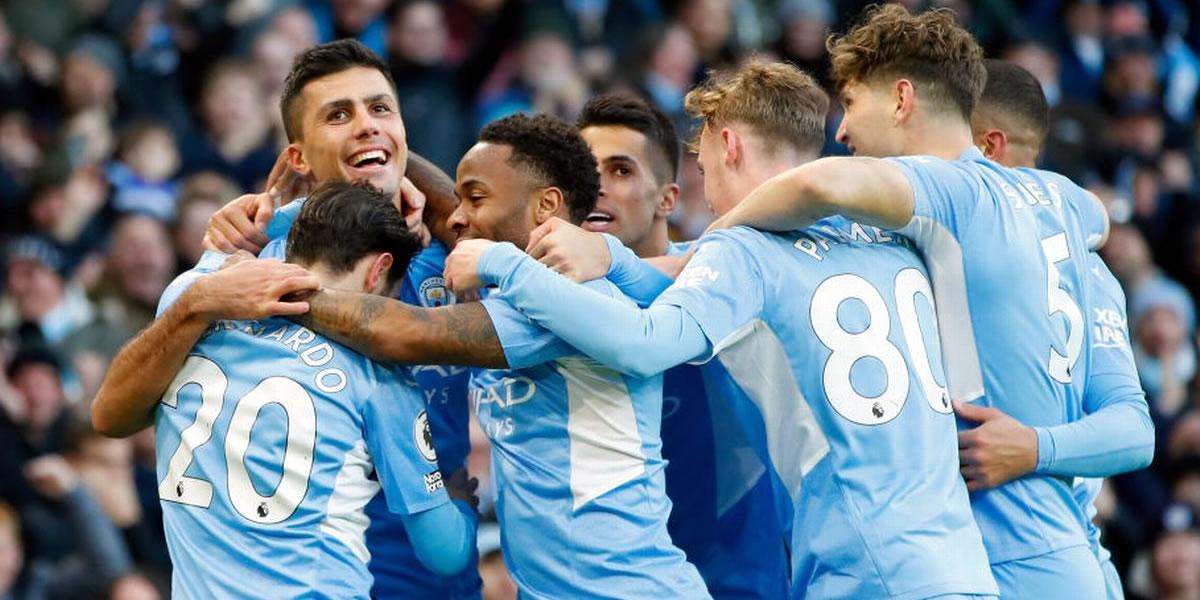 Manchester City no falla ante el Everton y ya es segundo en la Premier League