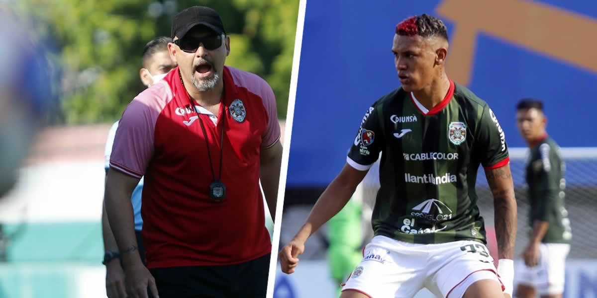 Marathón aparta a Kervin Arriaga y ‘Tato’ García lo manda a entrenar con las reservas