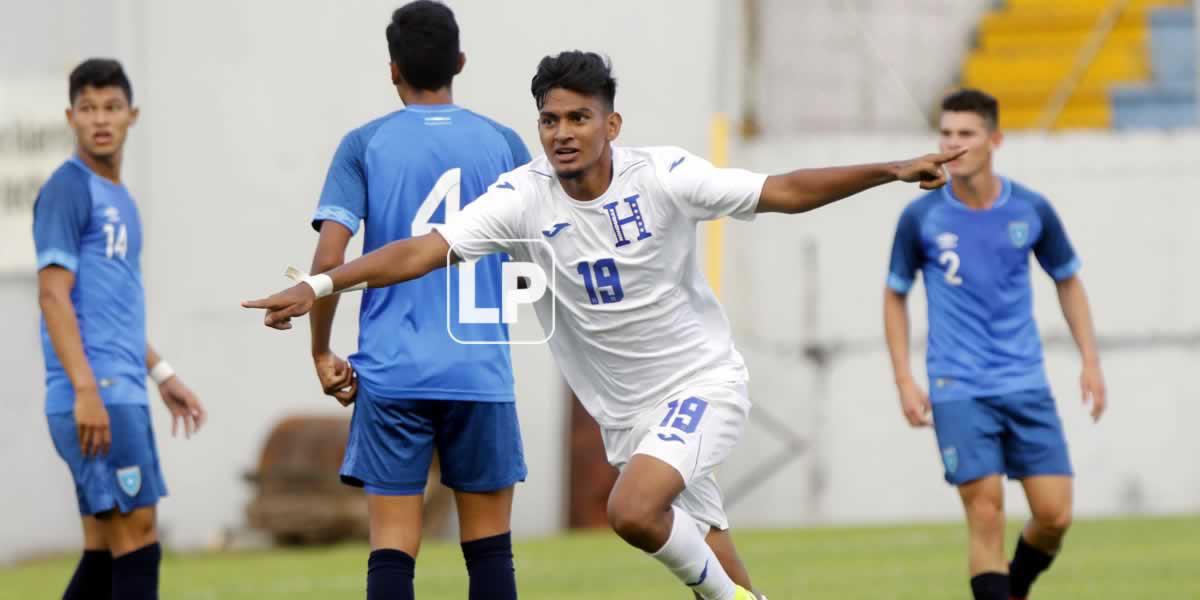 Sub-20 de Honduras derrotó a Guatemala en amistoso en el estadio Morazán