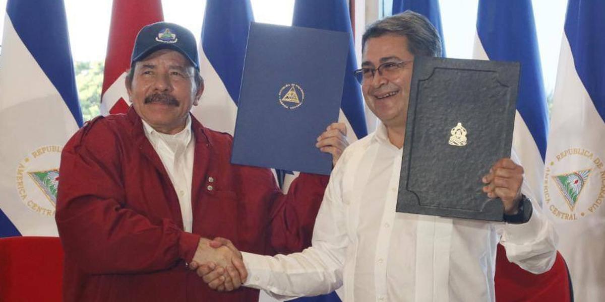 Juan Orlando Hernández pide ratificar tratado de límites marítimos con Nicaragua