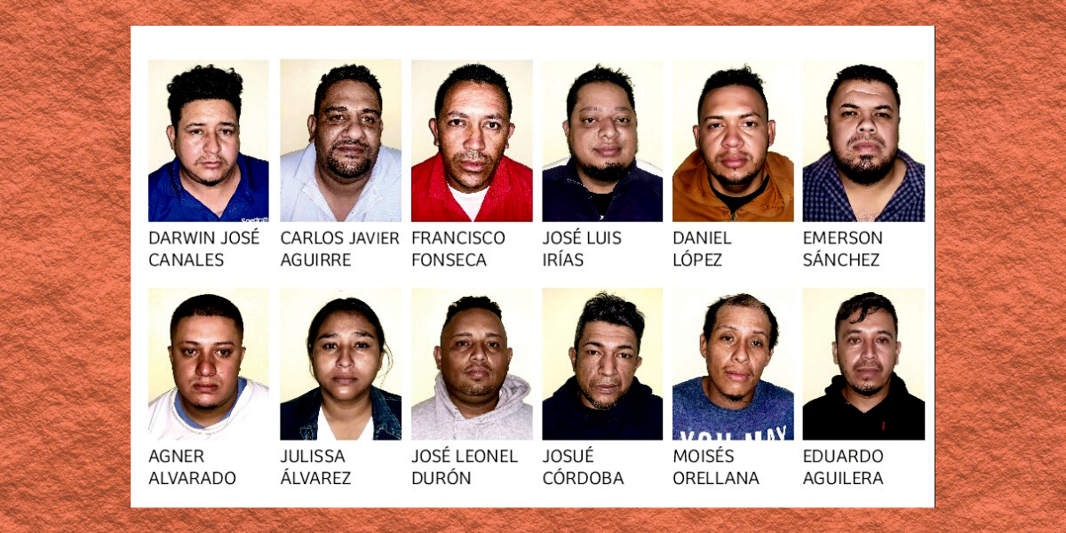 Apresan a 12 taxistas de banda de secuestradores en Tegucigalpa