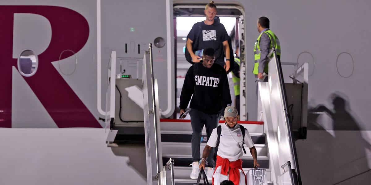 ¡Listos para el Mundial! Estados Unidos es la primera selección en llegar a Qatar