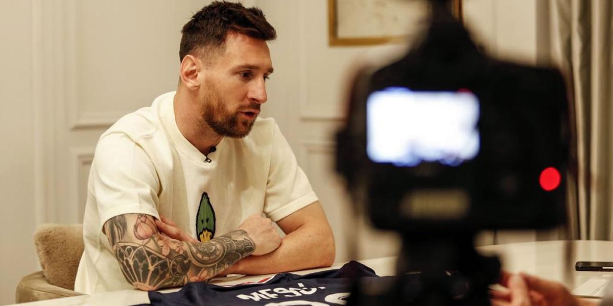¡Sin tapujos! Messi habla del PSG, Barcelona, Xavi, Mbappé y ¿volverá al Camp Nou?