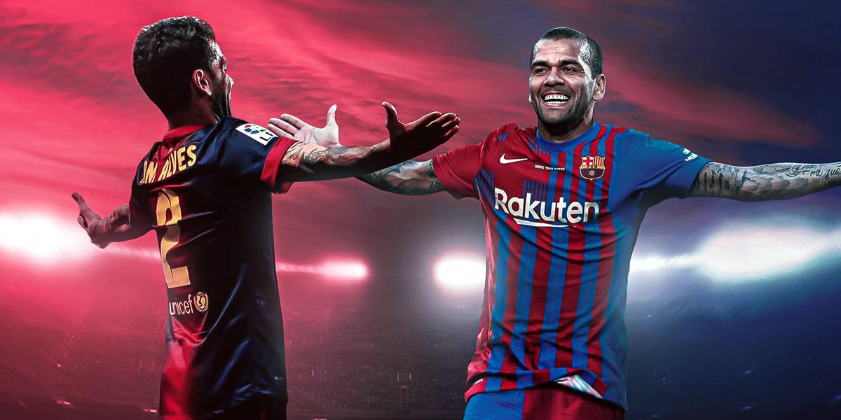 Oficial: Dani Alves regresa al Barcelona a pedido de Xavi