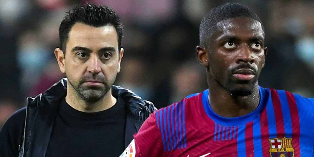 ¡Tensión en el Barça! Acusan a Xavi de “acoso laboral” contra Dembélé