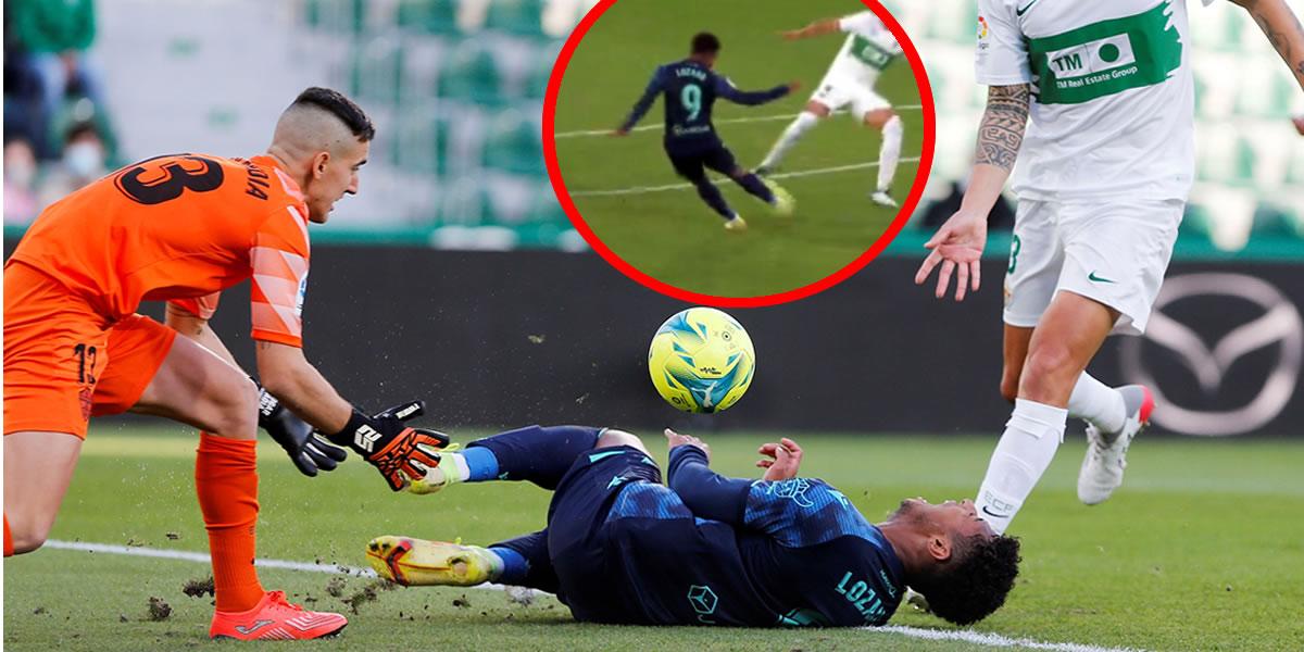‘Choco’ Lozano consigue penal y estuvo a punto de hacer un golazo, pero Cádiz sufrió dura derrota