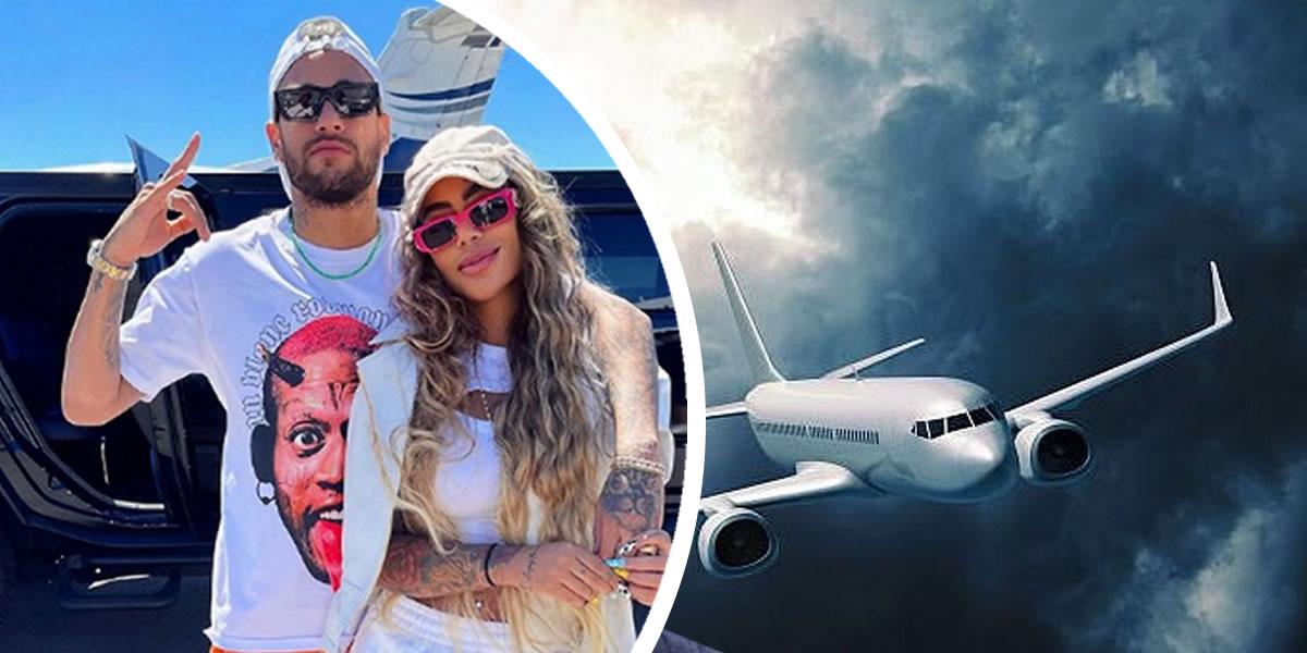 Tremendo susto se llevó Neymar: su avión privado aterrizó de emergencia en Brasil