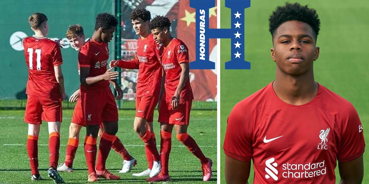 Keyrol Figueroa la está rompiendo en Liverpool y Fenafuth lo desea para la eliminatoria Sub-17