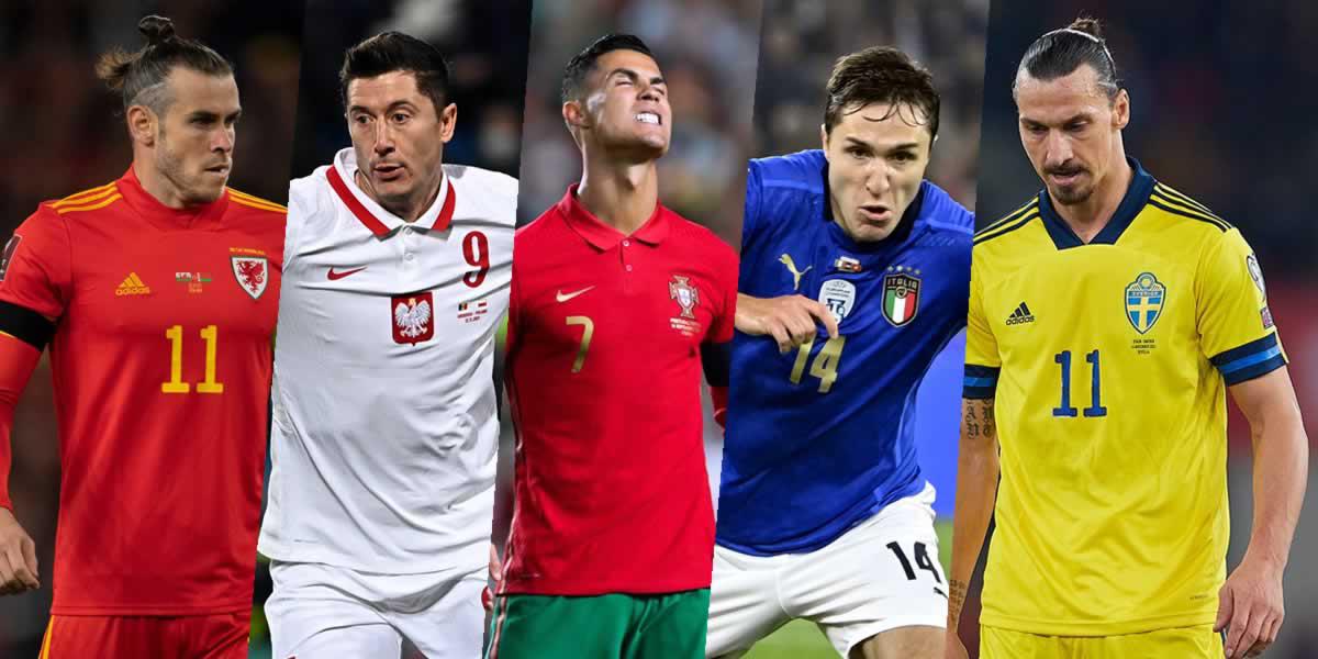 Definidas las selecciones que jugarán el repechaje en Europa para el Mundial de Qatar 2022