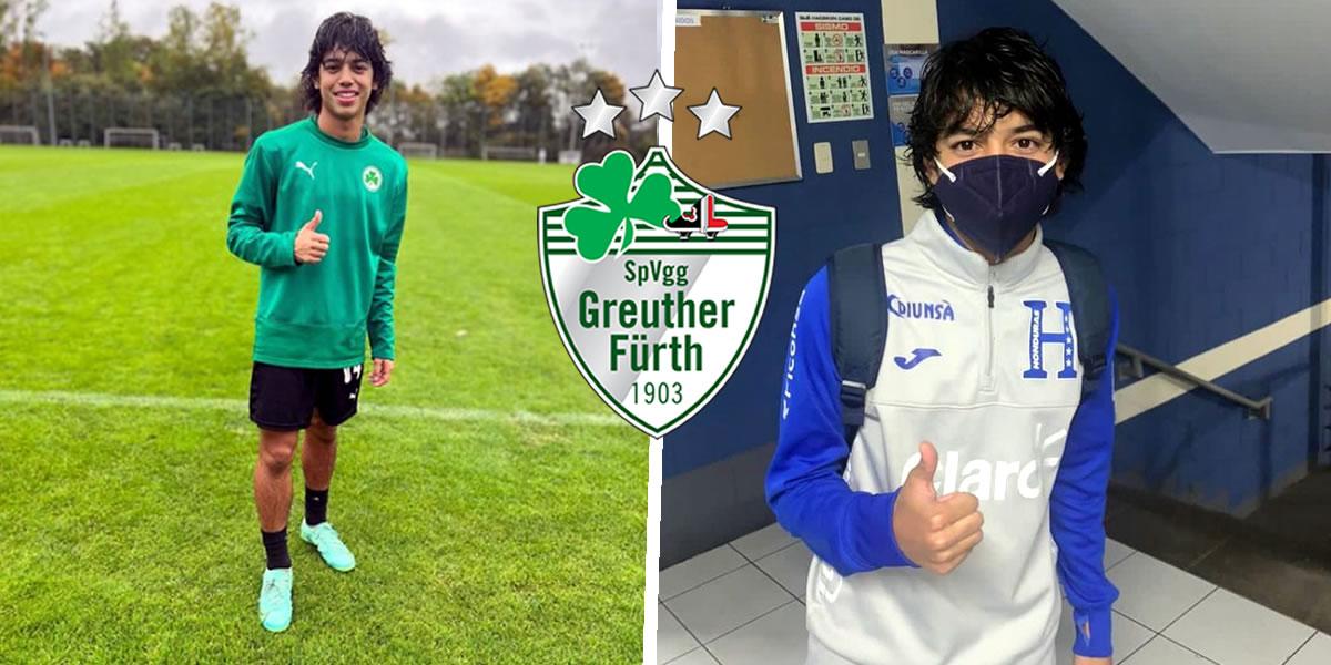 Johann Chirinos, la joya de sangre hondureña, fichado por el Greuther Fürth de la Bundesliga 2