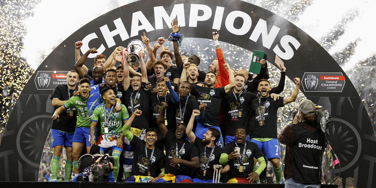 Seattle Sounders acaba con la hegemonía mexicana goleando a Pumas y se corona campeón de la Concachampions