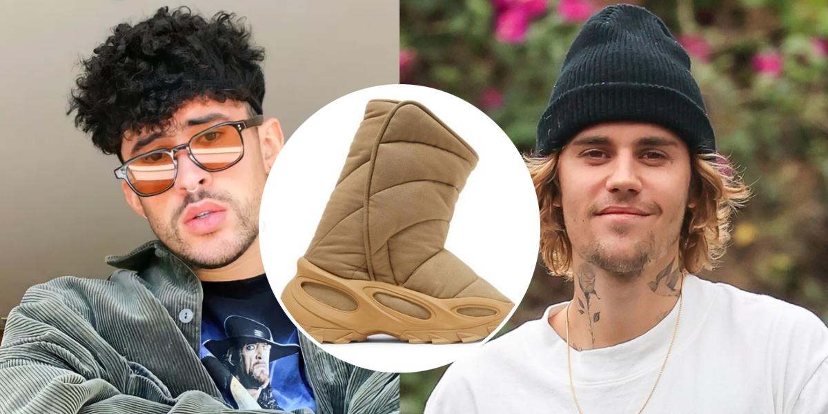 Bad Bunny y Justin Bieber ponen de moda las botas ‘Yeezy’