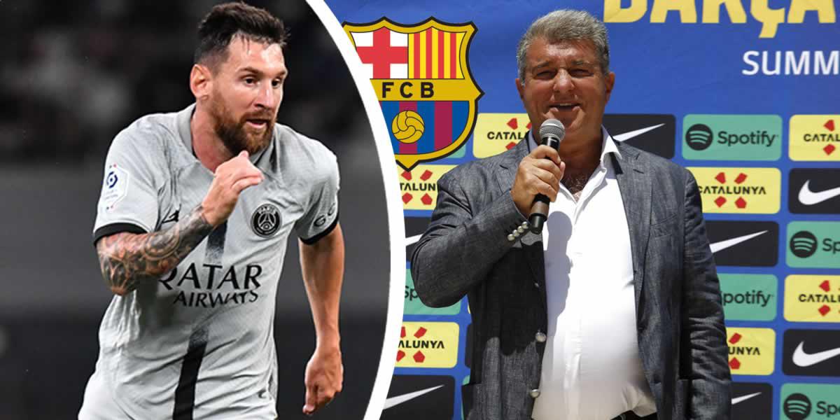 Laporta y sus sorpresivas declaraciones sobre Messi: ¿volverá al Barça?