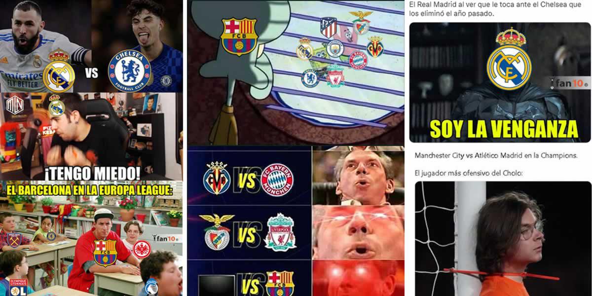 Los divertidos memes que ha dejado el sorteo de los cuartos de final de la Champions y el de la Europa League, en el que Barcelona es víctima de las burlas.