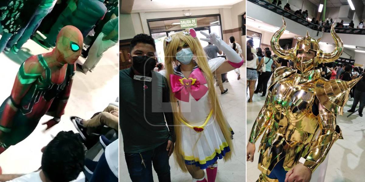 Este domingo alrededor de tres mil personas de todas las edades se reunieron en Expocentro, San Pedro Sula, para disfrutar del Anime World Convention. 