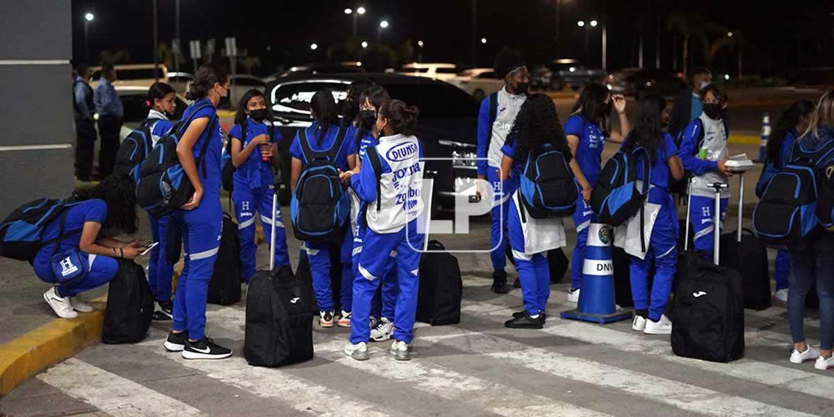 Sub-15 Femenina de Honduras viajó a Florida para disputar torneo de Concacaf