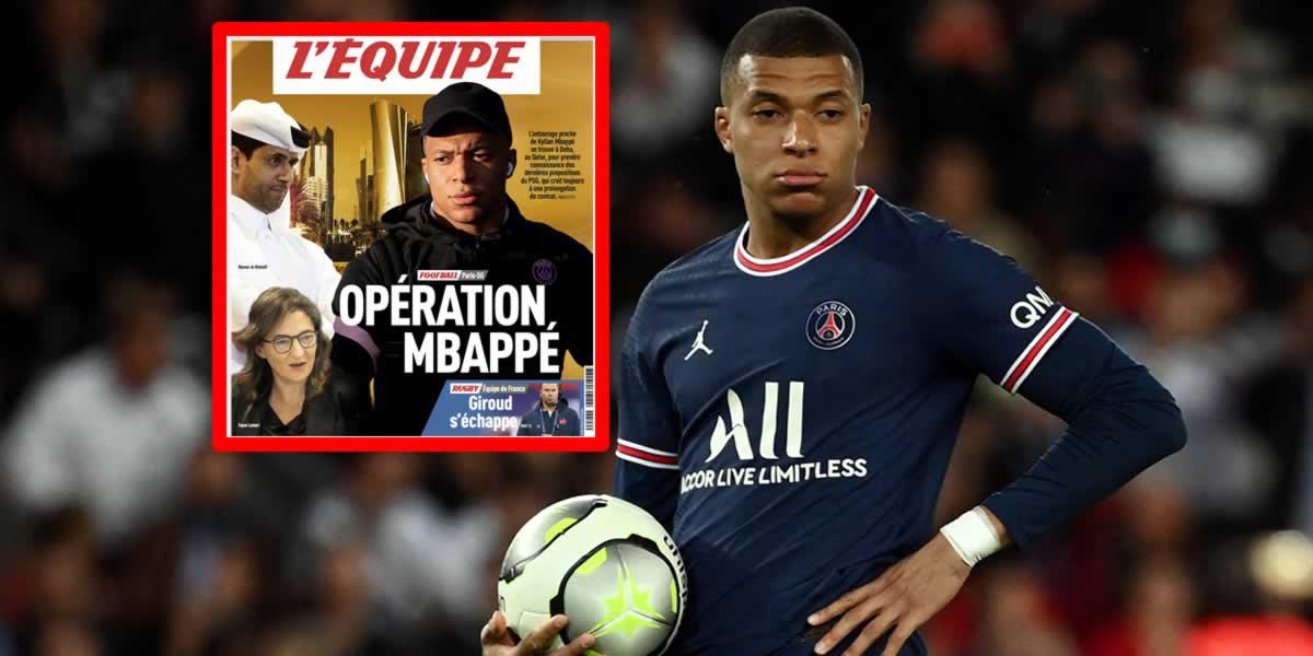 ¿Y el Real Madrid? Familia de Mbappé está en Doha para negociar el futuro del jugador con el PSG