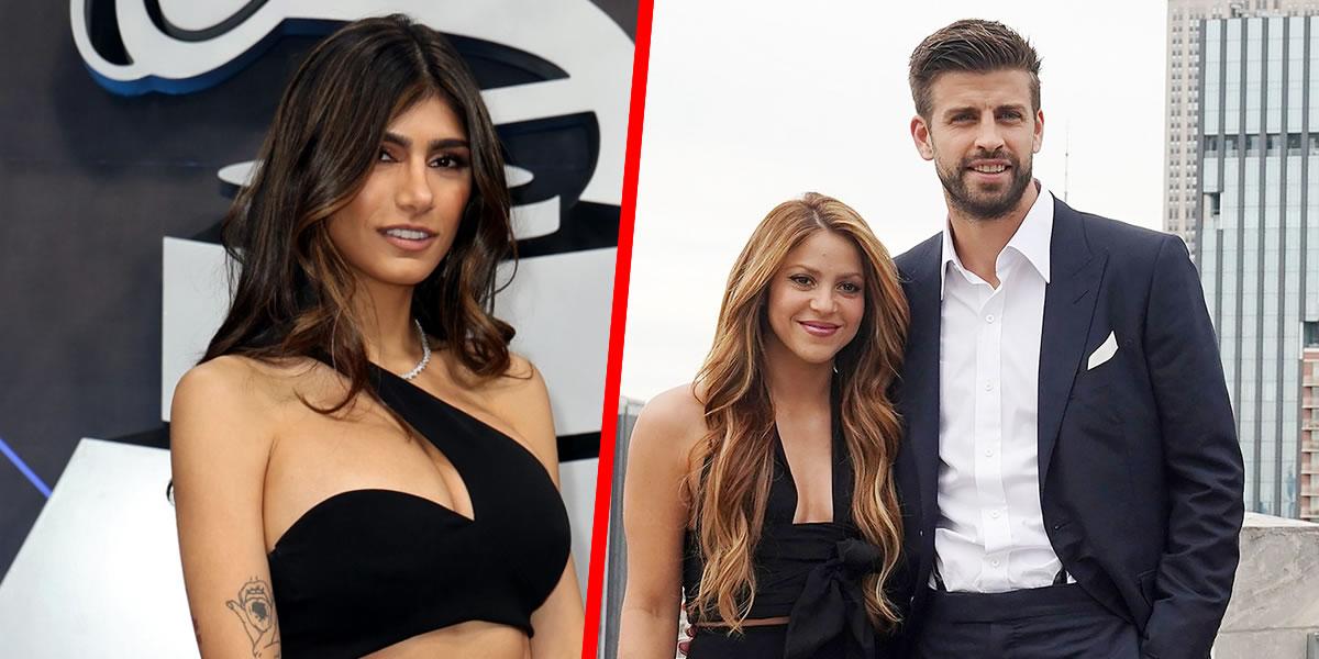 El inesperado mensaje de Mia Khalifa sobre la separación de Shakira con Piqué