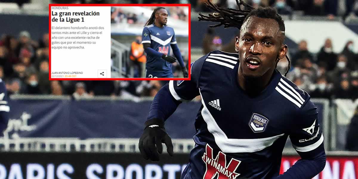 En Europa destacan el buen momento de Alberth Elis: “La gran revelación de la Ligue 1”