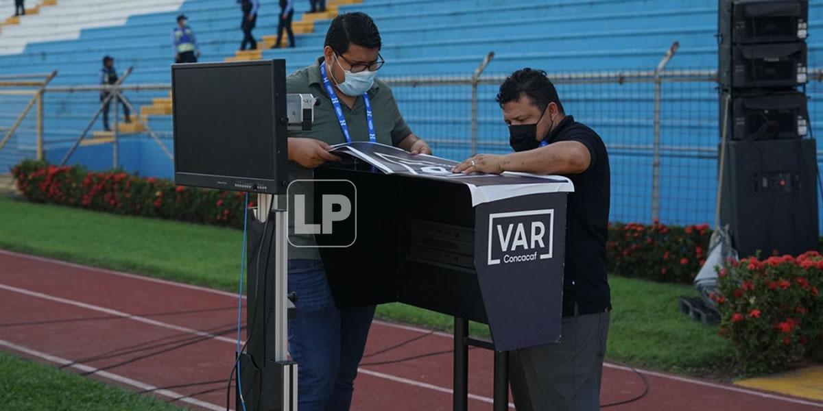 El VAR se instaló en el estadio Olímpico y está listo para el juego Honduras-Canadá