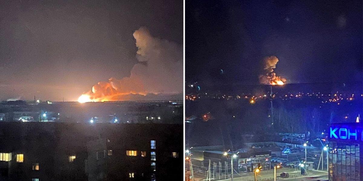 VIDEOS: Fuertes explosiones sacuden varias ciudades de Ucrania