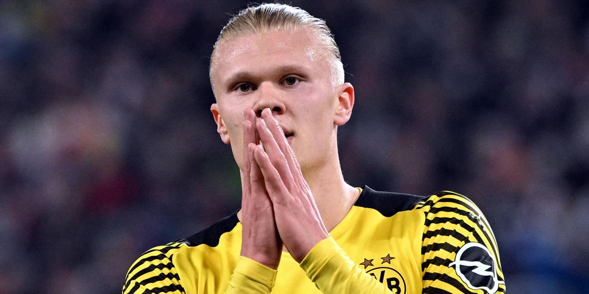 Borussia Dortmund, con Haaland, se aleja del líder Bayern en la Bundesliga