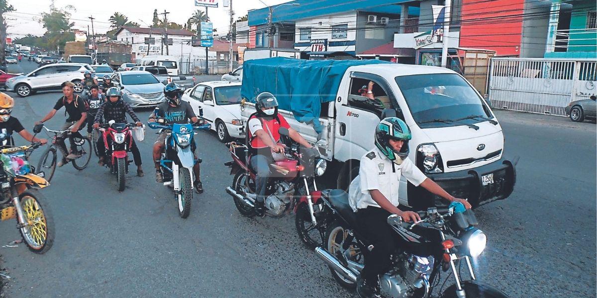 La Ceiba, sumergida en caos vial