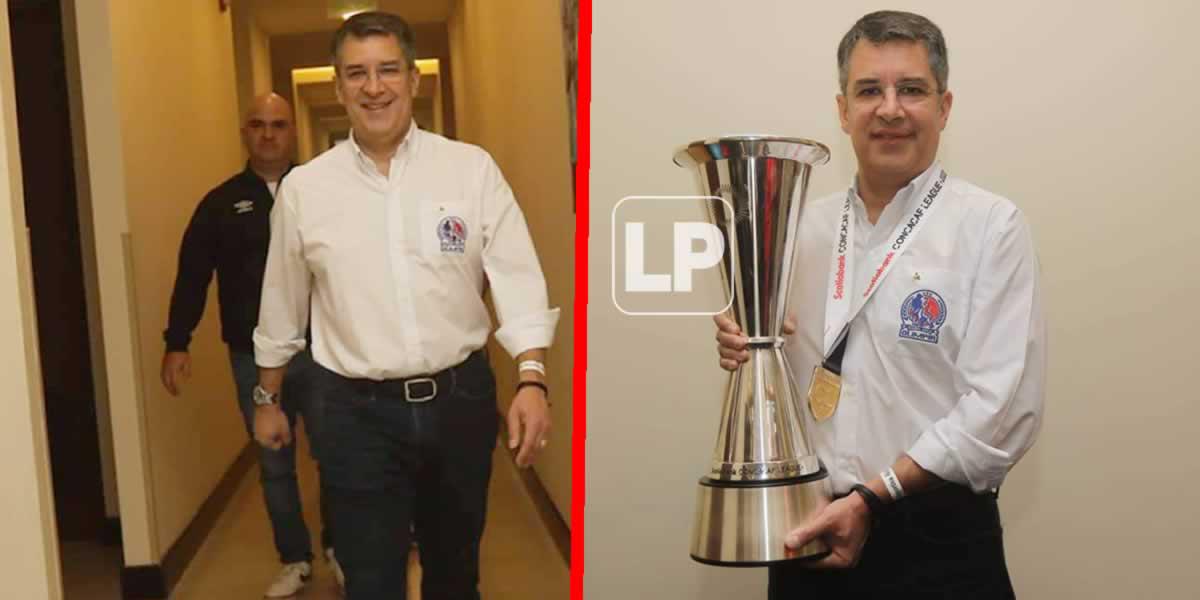Rafael Villeda revela con qué compara el título de Liga Concacaf, futuro de Troglio y cuándo presentará la copa