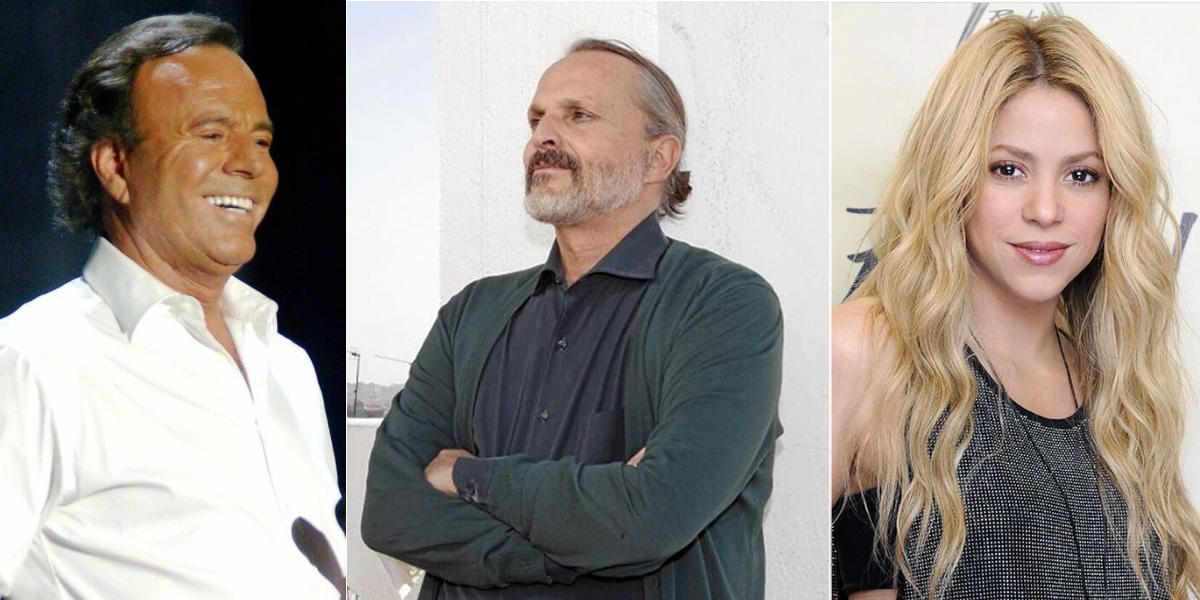 Julio Iglesias, Miguel Bosé y Shakira también aparecen en los “Papeles de Pandora”