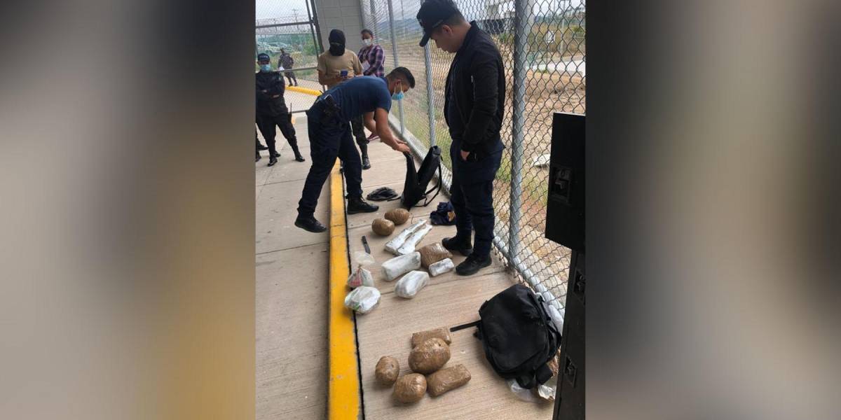 Capturan a sujeto cuando lanzaba armas y explosivos sobre muro de cárcel de Morocelí